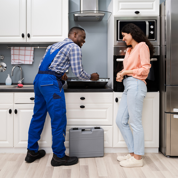 can you provide an estimate for cooktop repair before beginning any work in James Island